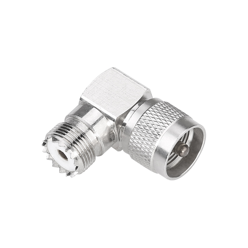 UHF أنثى إلى UHF ذكر L RF موصل
